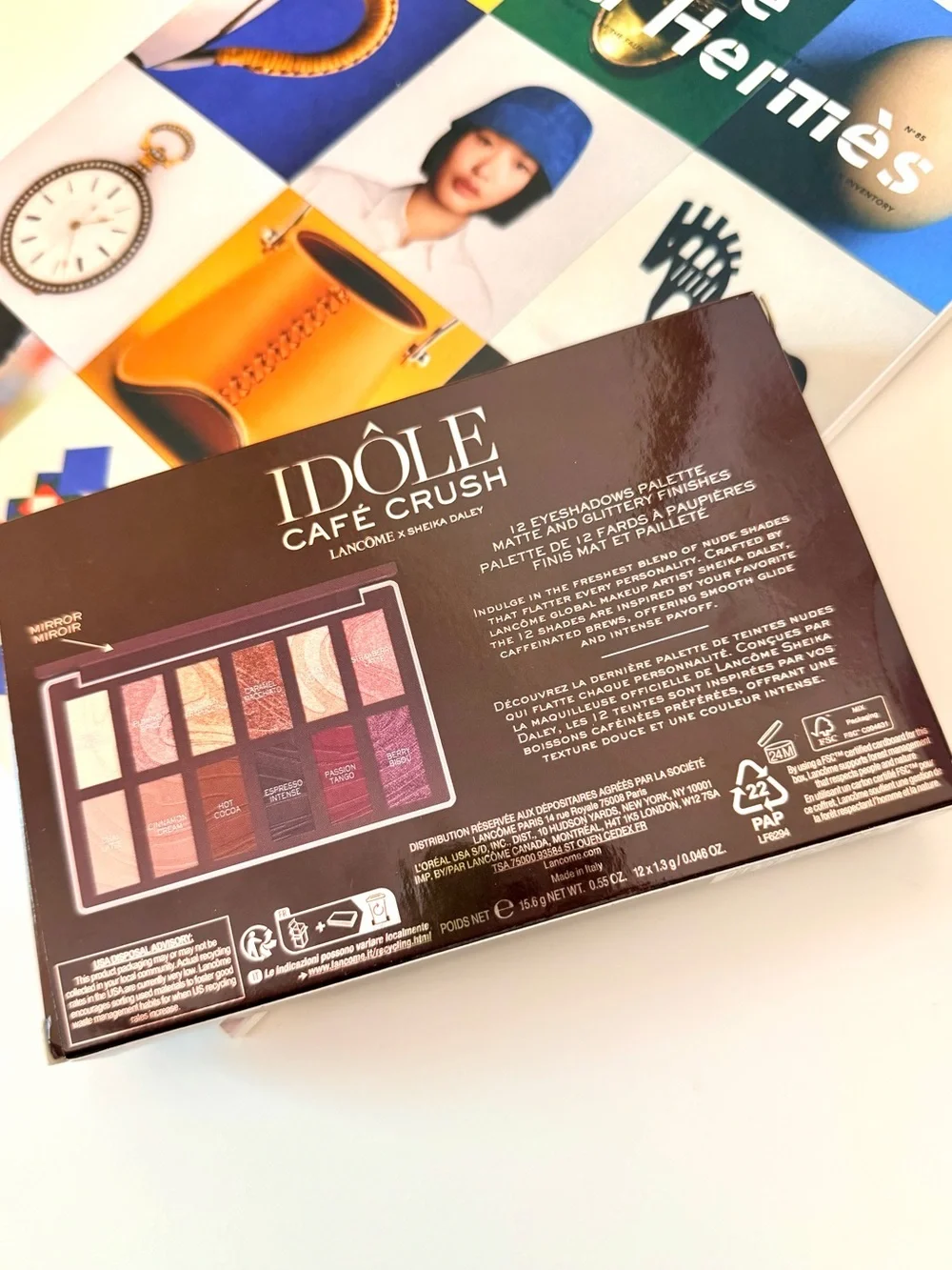 Lancôme Idôle Café Crush Nude Eyeshadow Palette
